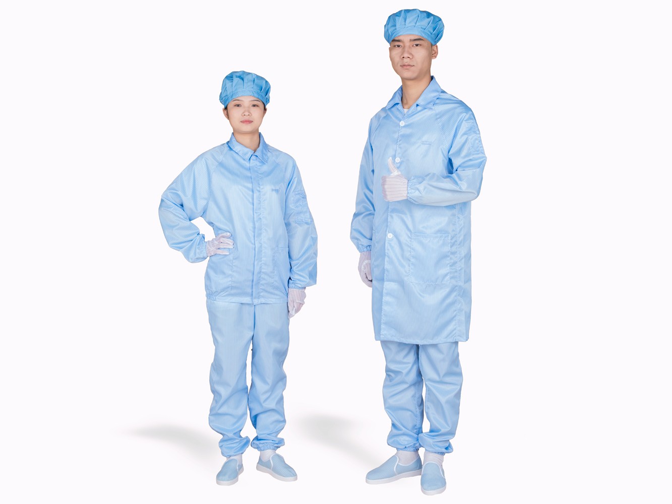 防静电分体服 | 翻领分体洁净服